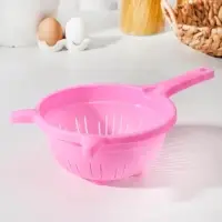 Дуршлаг кухонный Альт-Пласт, 1.6 л, d=19 см, пластик, МИКС