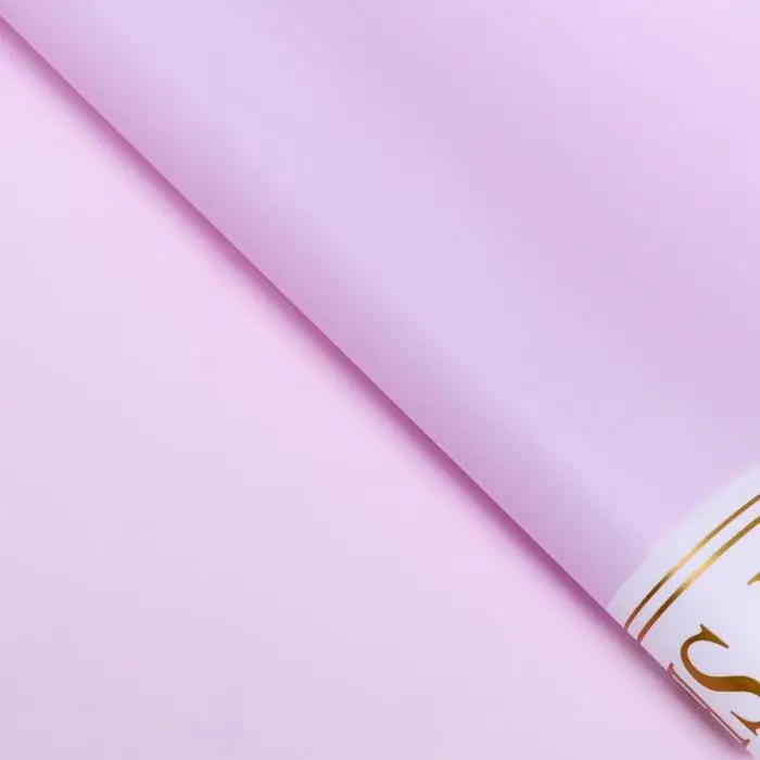 Пленка матовая для цветов «Каждый момент», сиреневая, 57×57 см ±5% см