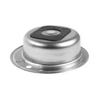 Мойка кухонная ZEIN, врезная, толщина 0.6 мм, 49*49*17 см, 1 1/2&rsquo;&rsquo;, без сифона, круглая