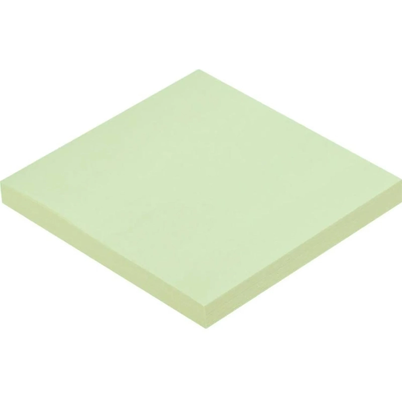 Стикеры Z-сложения ATTACHE с клеев.краем Z-блок 76х76 салатовый 100л