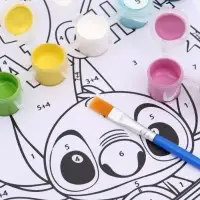 Картина по номерам для детей &laquo;Монстрик&raquo;, 15&times;21 см