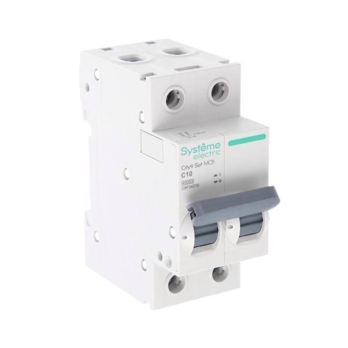 Автоматический выключатель SE City9 Set, С, 10 А, 2P, 4.5 kA, 230 В Автоматический выключатель SE City9 Set, С, 10 А, 2P, 4.5 kA, 230 В