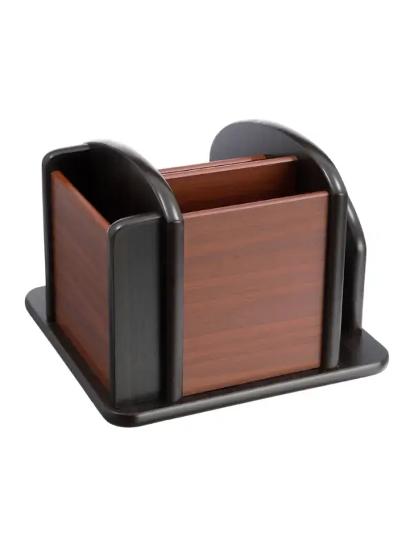 Органайзер 6 секций, серия Зебрано с кантом темным, вращение 15&times;18 см
