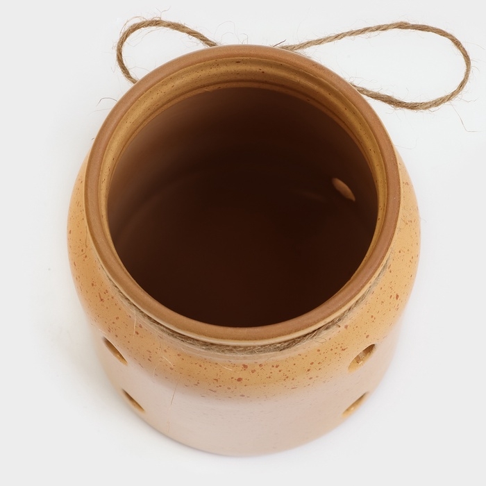 Банка для чеснока "Ретро" 1л / 16х11,5см, каракум