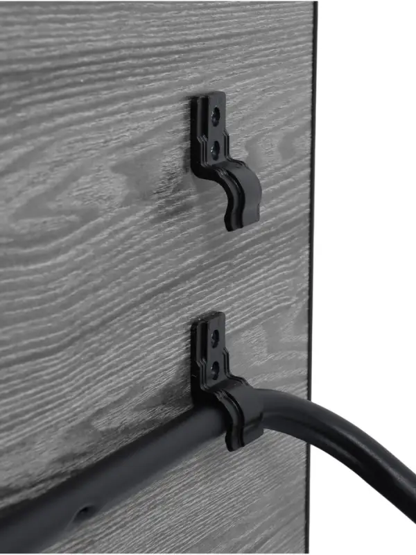 Стол туристический складной, 75&times;50&times;50/62 см, ЛДСП, цвет ясень чёрный