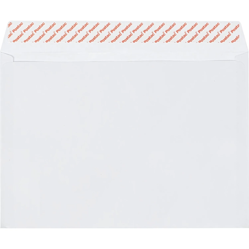Конверт белый С4 стрип 229х324 100г Фин 500шт/ уп