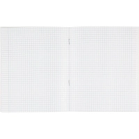 Тетрадь общая А5 48л Attache Градиент Синий клетка, 65г, скрепка, УФ-лак