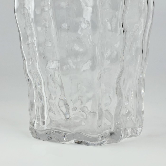 Ваза для цветов «Марбл» из прозрачного стекла 23×15×9 см Ваза для цветов «Марбл» из прозрачного стекла 23×15×9 см