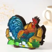 Салфетница  пасхальная "Петушок", 10,5х13,5х5 см