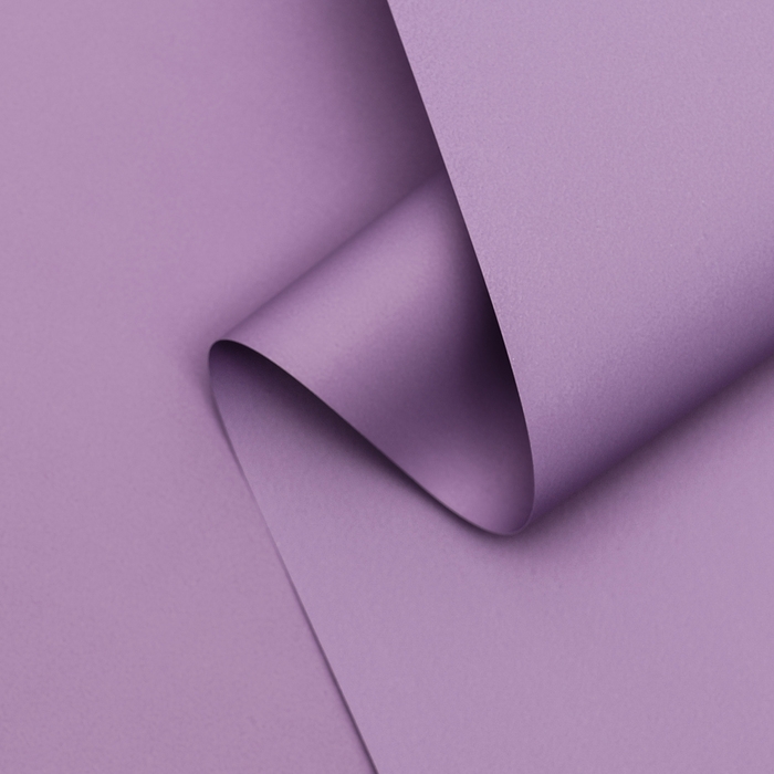 Пленка для цветов тонированная, матовая, глициневый, 0,5 х 10 м ±1 см, 65 мкм