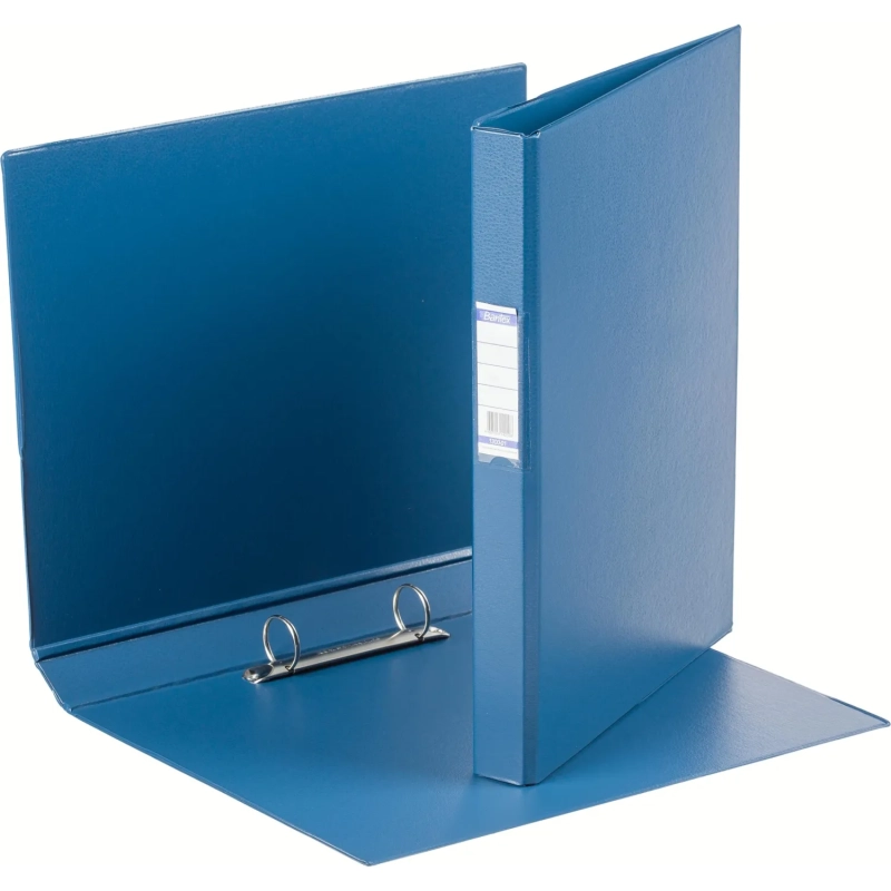 Папка на 2-х кольцах 35мм темно-синяя Россия