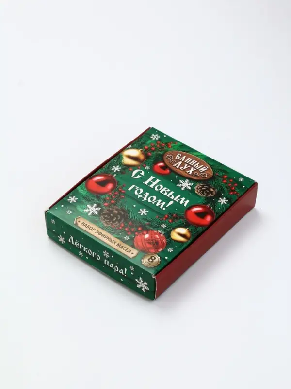 Эфирное масло, набор 8 шт х 10 мл, Банный Дух