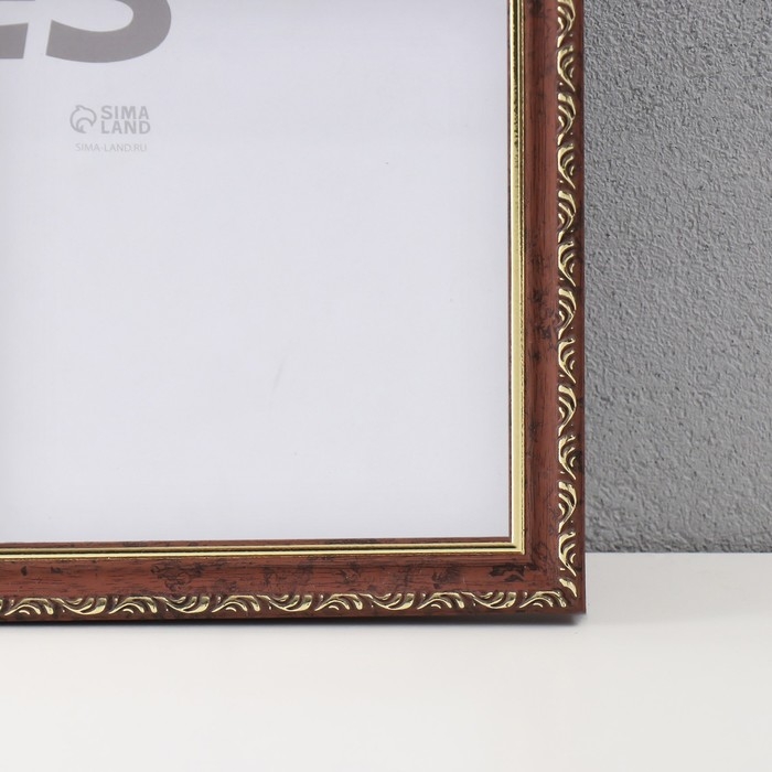 Фоторамка пластик Фоторамка пластик "Модерн" 50х70 см, коричневый