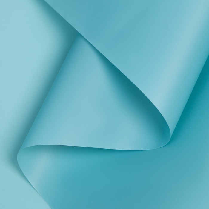 Пленка матовая, тёмно-голубая, 0,58 х 10 м Пленка матовая, тёмно-голубая, 0,58 х 10 м