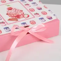 Коробка подарочная складная, упаковка, &laquo;Наслаждайся&raquo;, 20 х 18 х 5 см