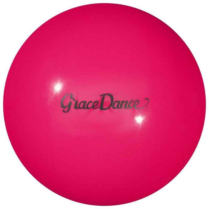Мяч для художественной гимнастики Grace Dance, d=18,5 см, цвет розовый Мяч для художественной гимнастики Grace Dance, d=18,5 см, цвет розовый