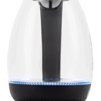 Чайник HYK-G3804 1,7л 2200Вт черный (стекло)