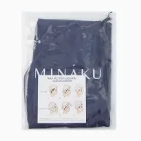 Чалма - тюрбан для волос MINAKU, 25&times;68 см, тенсель, тёмно-синее