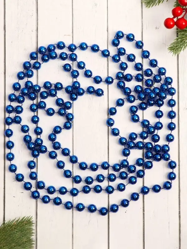 Бусы на ёлку &laquo;Шары&raquo;, длина 2.7 м, d=12 мм, МИКС