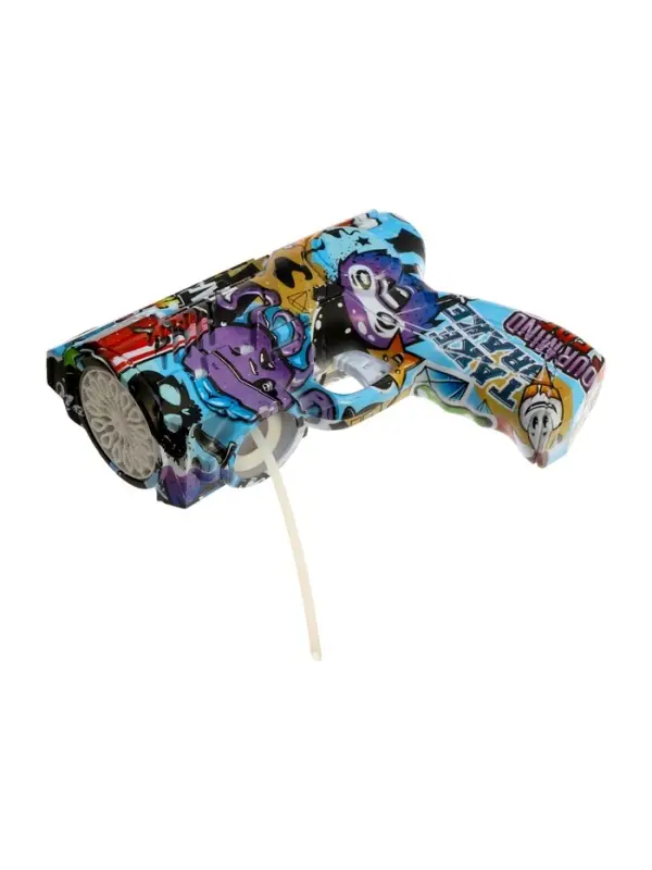 Генератор мыльных пузырей "Граффити", световые эффекты, цвета МИКС