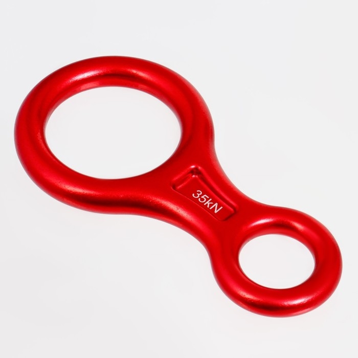 Спусковое устройство Восьмерка, 14,5х7,5 см, 35 КN, микс Спусковое устройство Восьмерка, 14,5х7,5 см, 35 КN, микс