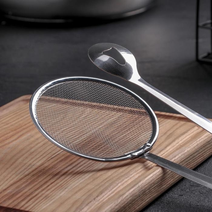 Щипцы - сито кухонные Доляна «Помощник», 28 см Щипцы - сито кухонные Доляна «Помощник», 28 см