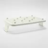 Туалет с сеткой, 44&times;33&times;11.5 см, серый, белый