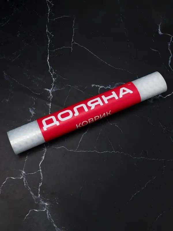 Коврик противоскользящий Доляна &laquo;Ромбы&raquo;, 30&times;150 см, прозрачный