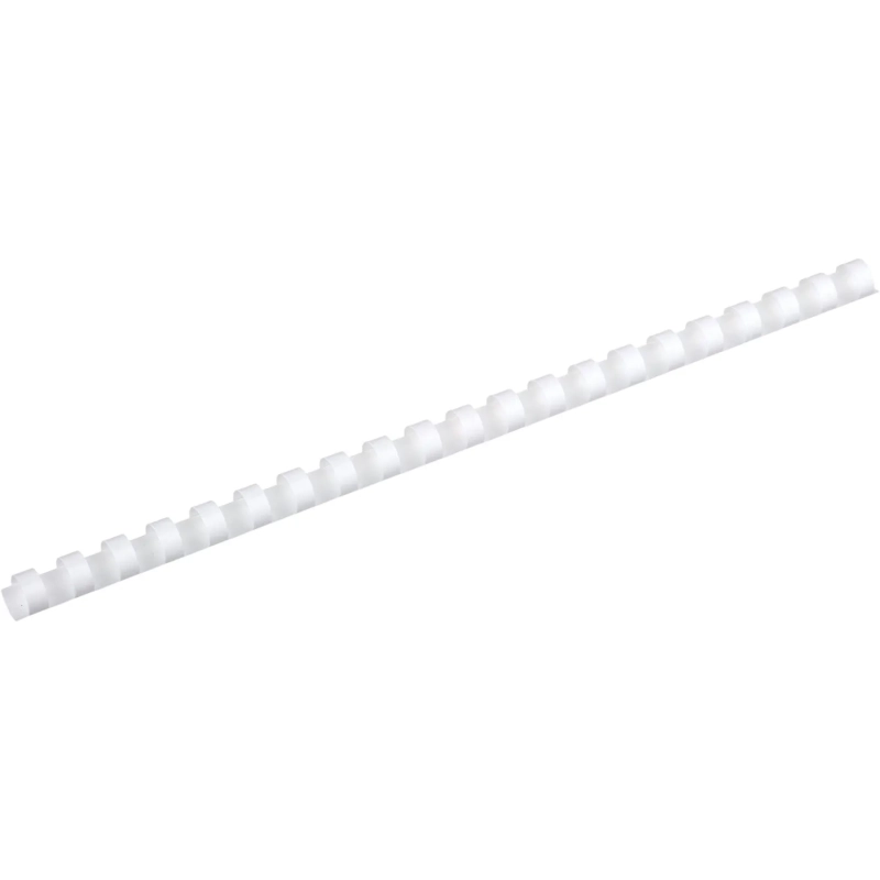 Пружины для переплета пластиковые  12мм белые 100шт/уп