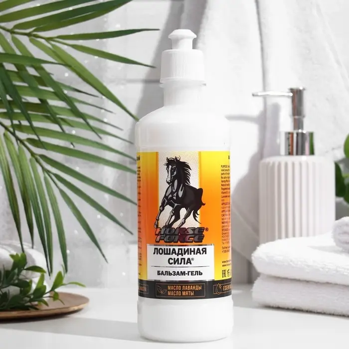 Гель-бальзам для тела Лошадиная сила, 500 мл