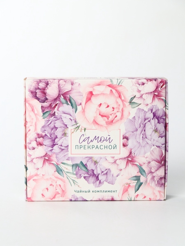 Набор чая  Набор чая "Самой прекрасной", 20 г + 12 п