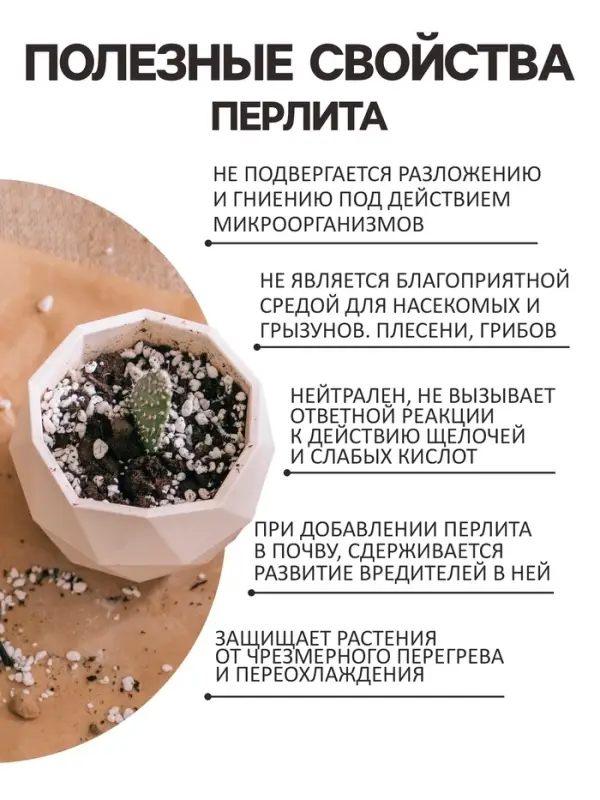 Перлит песок  Перлит песок "Рецепты Дедушки Никиты" марка М75 1 л.