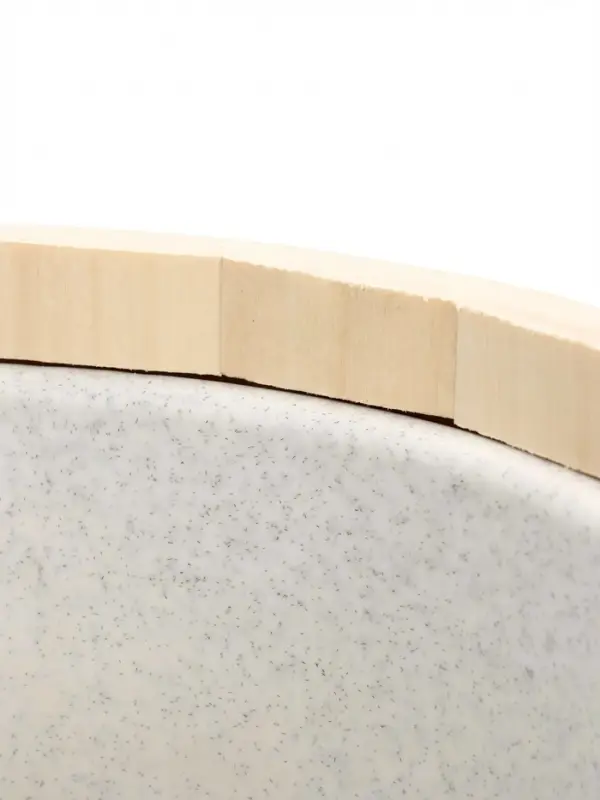 Ведро-запарник для бани и сауны, 15 л, деревянное, пластмассовая вставка