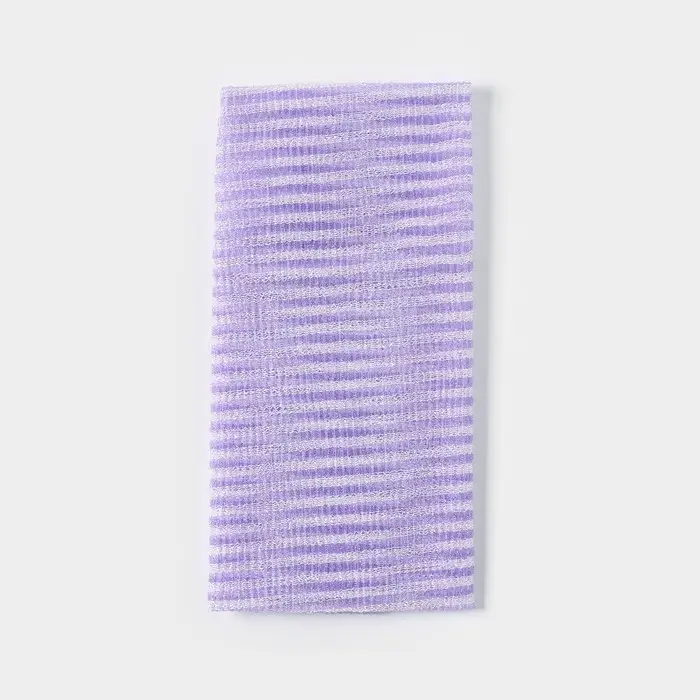 Мочалка для тела Доляна &laquo;Японская&raquo;, 90 см, в полоску, МИКС