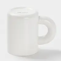 Кружка Доляна Coffee more, фарфор, 400 мл, 12.5&times;8&times;10.8 см, фарфор, белая