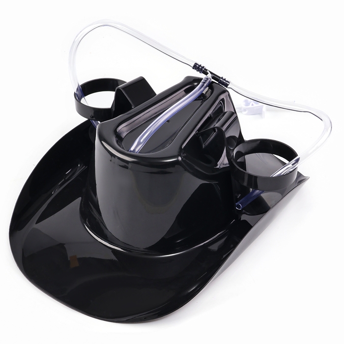 Каска под напитки ковбойская «Живу красиво» Каска под напитки ковбойская «Живу красиво»