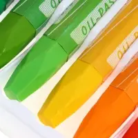 Пастель масляная 24 цвета, в бумажном держателе, в картонной коробке