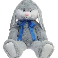 Мягкая игрушка &laquo;Заяц Проша&raquo;, цвет серый, 100 см
