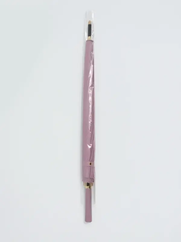 Зонт полуавтоматический &laquo;Однотон&raquo;, 16 спиц, R=51/60 см, d=102 см, розовый