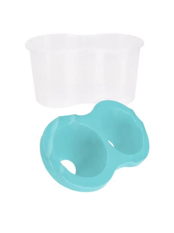 Стакан - непроливайка для рисования двойной Calligrata &laquo;Прованс&raquo;, 150 мл &times;2, пастельный МИКС