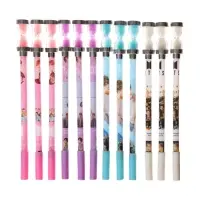 Ручка-прикол Calligrata &laquo;Песочные часы&raquo;, чёрный стержень, гелевая, МИКС