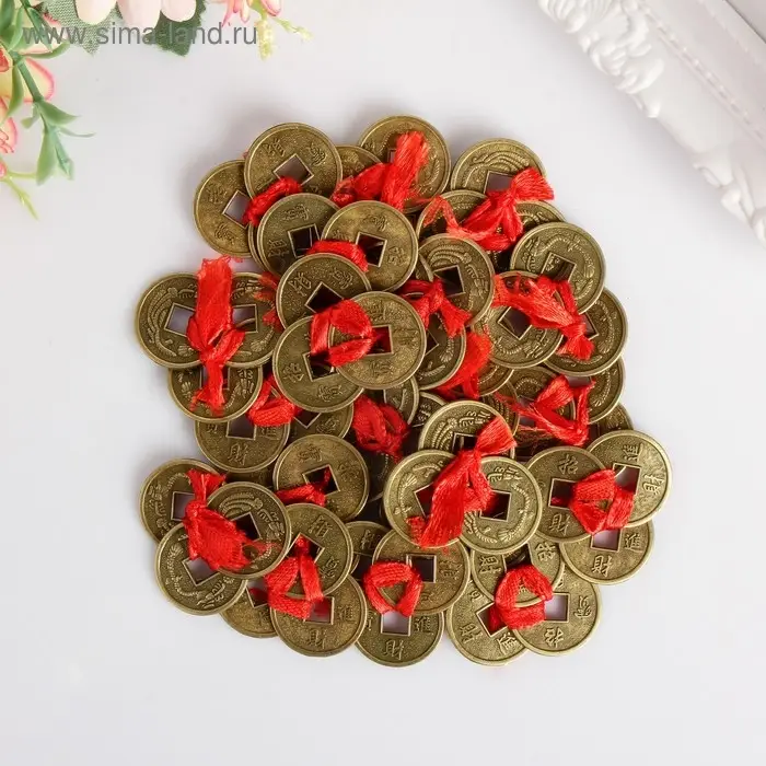 Подвеска 3 монеты бронза d=2 см Подвеска 3 монеты бронза d=2 см