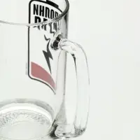 Кружка стеклянная пивная &laquo;Пополни заряд&raquo;, 500 мл