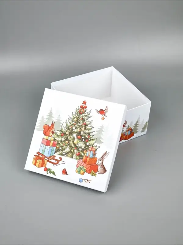 Набор подарочных коробк 5 в 1 «Уютный Новый год», 14×14×8–22×22×12 см Набор подарочных коробк 5 в 1 «Уютный Новый год», 14×14×8–22×22×12 см