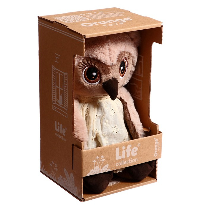 Мягкая игрушка «Сова Соня: Нежность», 20 см