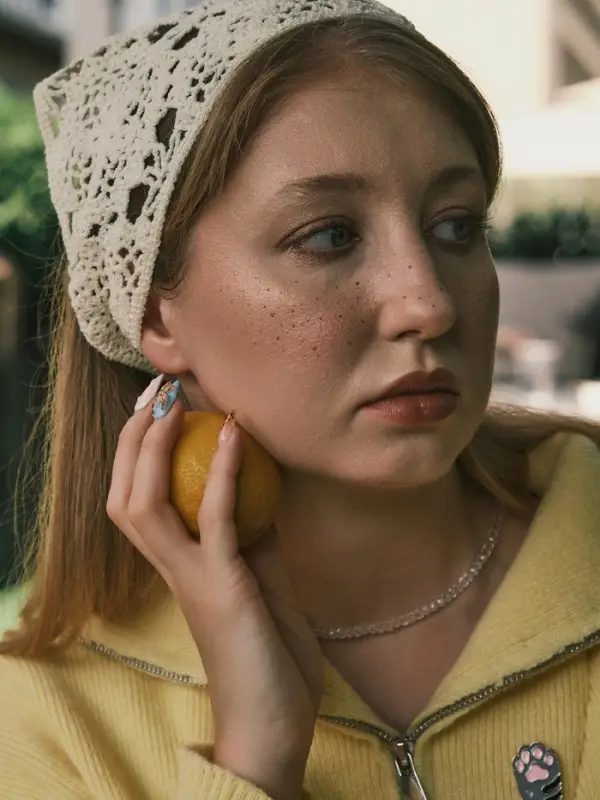 Чокер из бисера &laquo;Хрусталь&raquo;, белый в серебре, 36 см + 5 см доп, цепочка