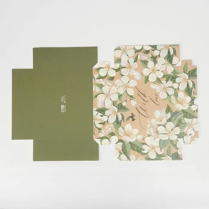 Кондитерская упаковка, коробка With love , 17 х 20 х 6 см Кондитерская упаковка, коробка With love , 17 х 20 х 6 см