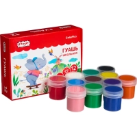 Гуашь Комус Класс ColorPics набор 12 цв, 20 мл