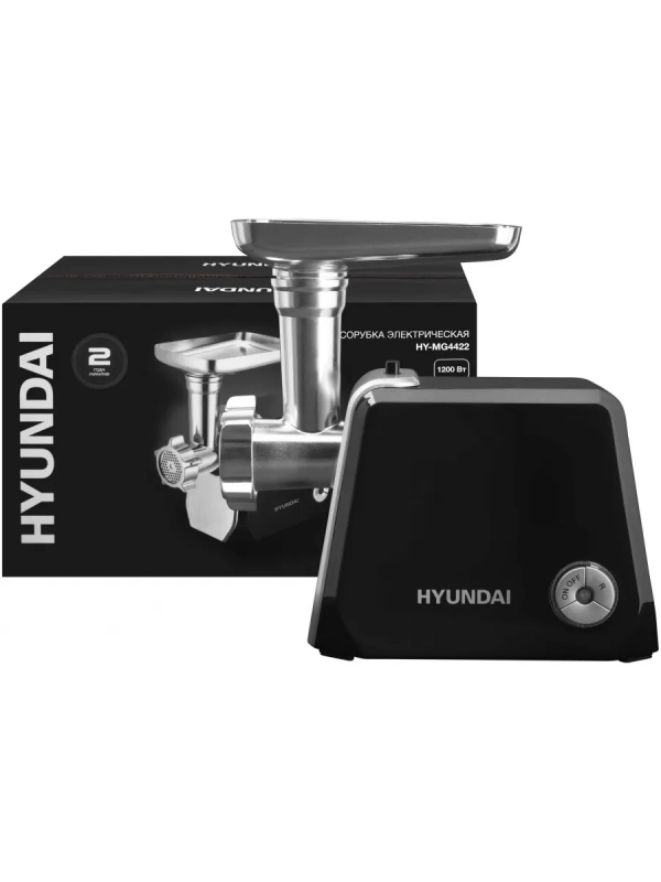 Мясорубка HY-MG4422 черная 1200Вт Мясорубка HY-MG4422 черная 1200Вт