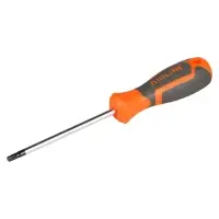 Отвертка TORX TX25x100мм, магнитный наконечник, пласт.подвес